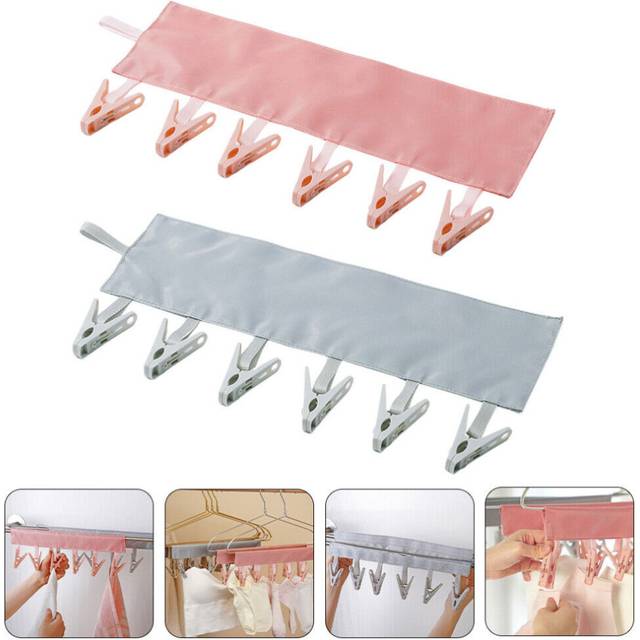 2pcs laundry drying rack Foldable Cloth Hanger Rack Portable Folding Travel
