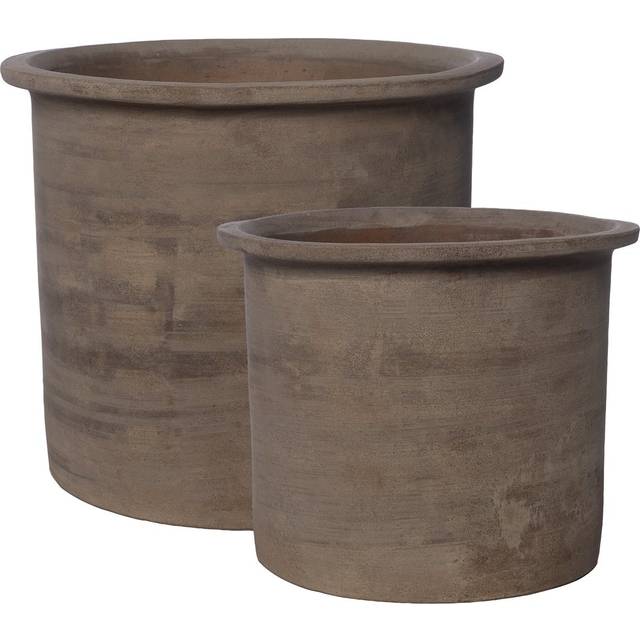Ernst - Terracotta Kruka 2 Delar - Terrakotta
