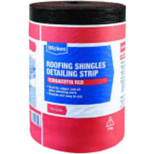 Onduline Bardoline Red Roof Shingle Detail Strip - 0.3 x 7.5m