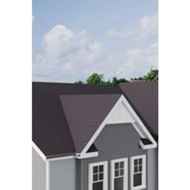 18Pcs Dark Brown 3-Tab Rectangular Self-Adhesive Asphalt Roof Shingles, 2.61sqm - One Size