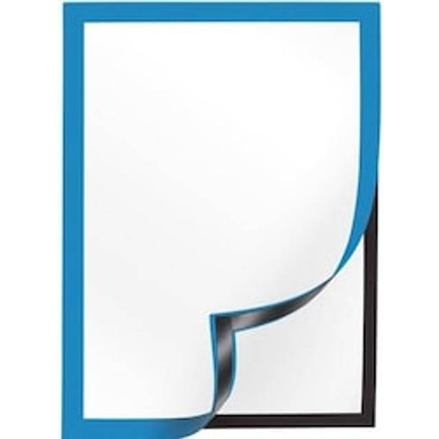 Viking A4 Display Frame Adhesive Dark Blue Plastic 23.4 (W) x 0.6 (D) x 32.6 (H) cm Pack of 2