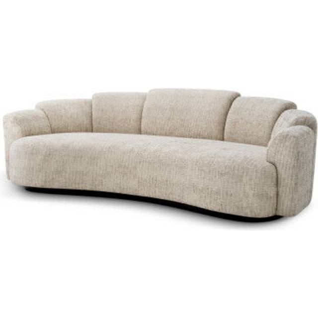Marbella soffa creststone beige - Beige (W. 232 | D. 109 | H. 73 | SD. 63 | SW. 186 | SH. 45 | AH. 56.5 cm)