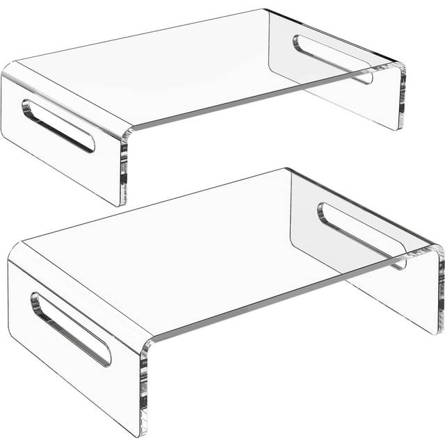 Zimilar 2 Pack Acryl Monitor Stand Riser