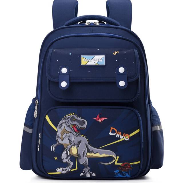 (Dark Blue) Comfortable And Supportive Backpack For Kids With Curved Shoulder Straps