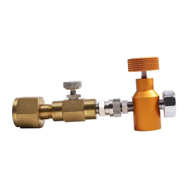 Soda Water CO2 Adapter Carbonator Refill Fill Station for CO2 Cylinder Tank Bottle Replacement for TR21-3 to W21.8-14