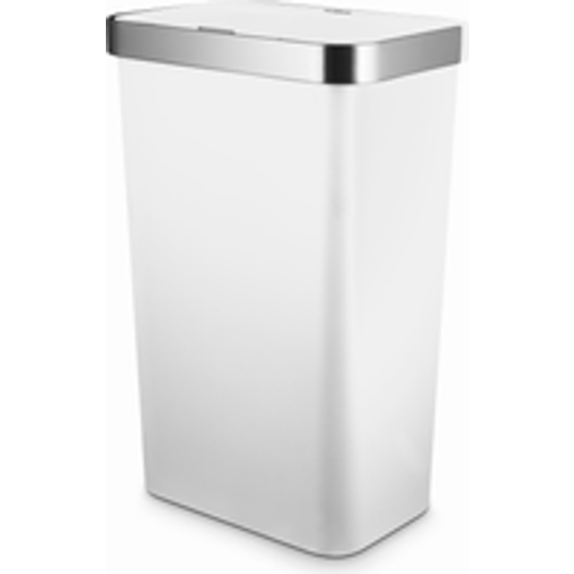 Tower 50L Rectangular Sensor Bin - White