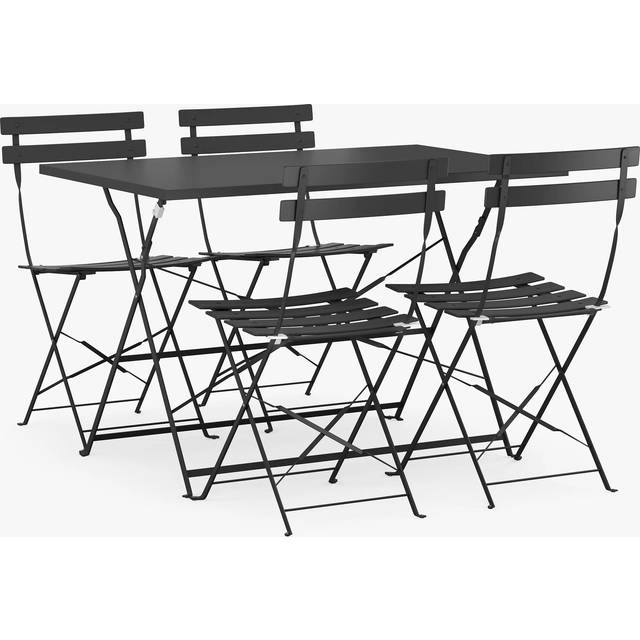John Lewis ANYDAY Camden 4-Seater Rectangular Garden Dining Table & Chairs Set
