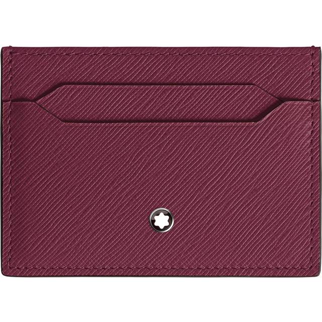 MONTBLANC, Wallets & Cardholders, male, Red, ONE SIZE, Sartorial Card Holder in Cassis