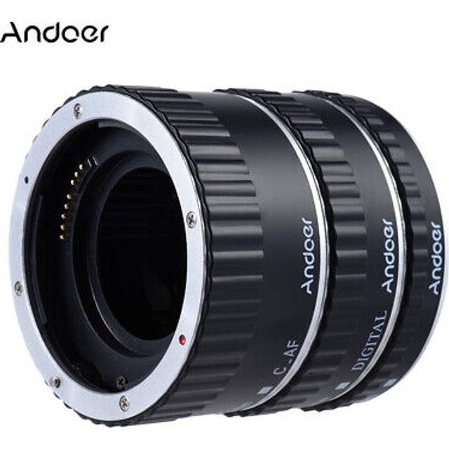 Macro lens extension tube af for canon ef ef-s 60d 7d 5dii 550d silver z1z4