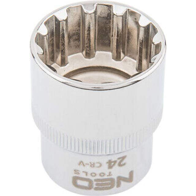 Spline socket 1/2", 24 mm