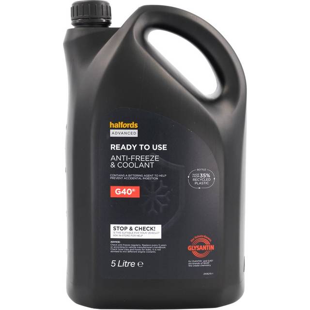 Halfords Advanced G40 Antifreeze & Coolant Ready Mixed 5L