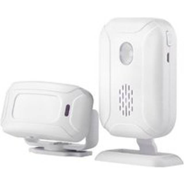 Alwaysh - Wireless Motion Sensor with Motion Detector, Security Alarm Chime for Store, Office, Home, Door Entry, Doorbell, Mailbox, Garage Alarm