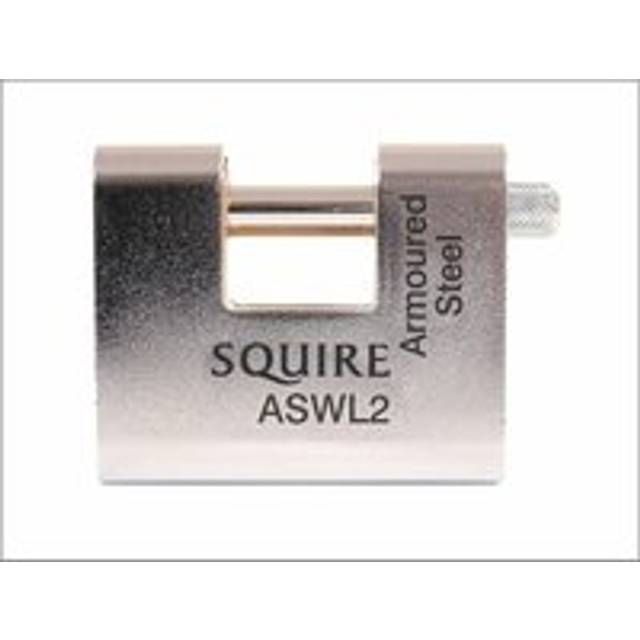 Squire - ASWL2KA Steel Armoured Warehouse Padlock 80mm Keyed Alike HSQASWL2KA