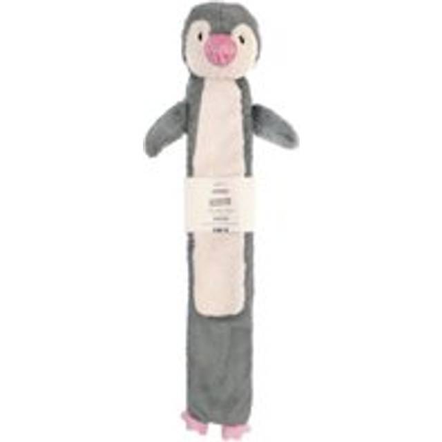 Long Hot Water Bottle Novelty Plush Animal Cover 2 Litre 72cm - Penguin