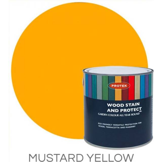 Protek Wood Stain & Protector - Mustard Yellow 5 Litre