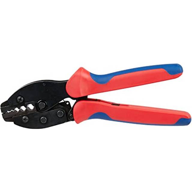 Ratcheting Crimping Pliers for Coaxial Connector Insulated Terminals BNC TNC RG58 RG59 Crimping Tool