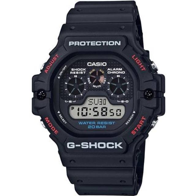CASIO Men's G-SHOCK DW-5900-1JF [DW-5900 Reissue Model] Square Watch Black Resin Digital