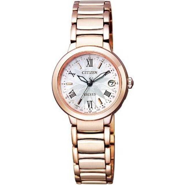 Citizen ES9322-57W ( Watch EXCEED Eco-Drive radio-controlled Titania Line Happy Flight Sakura Pink)