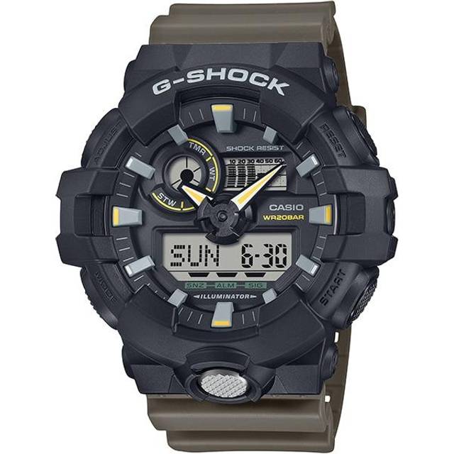 CASIO Men's G-SHOCK GA-710TU-1A3JF [G-SHOCK Two tone utility colors] Round Watch Resin