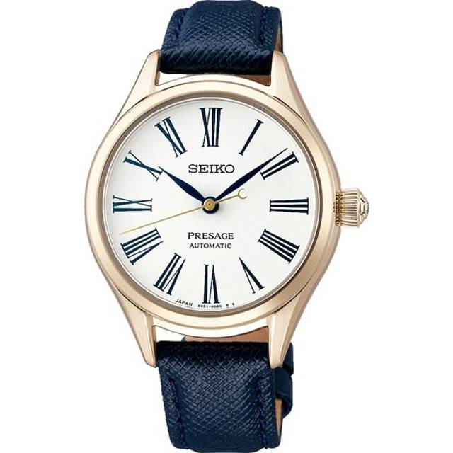 Seiko SRRX002 (PRESAGE Prestige Line Craftsmanship Serise Enamel Dial Model Women's) Round Watch