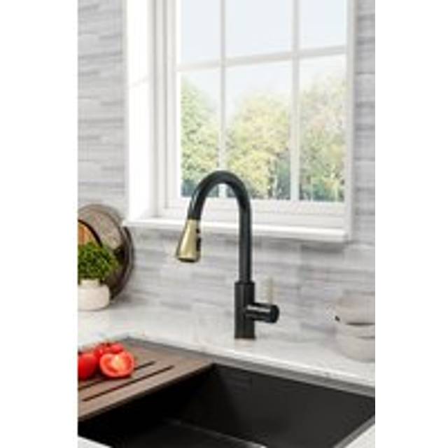 Commercial Retractable Pull Down Kitchen Faucet - Multi - One Size