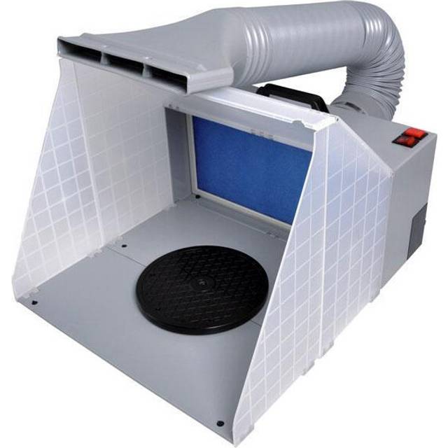 Portable Airbrush Spray Booth Extractor Airbrushing Hose Art Craft Model CT3744