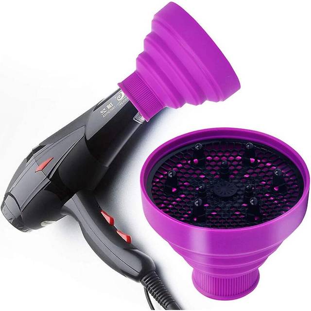 Universal Collapsible Hair Dryer Diffuser Attachment- Salon Grade Tool