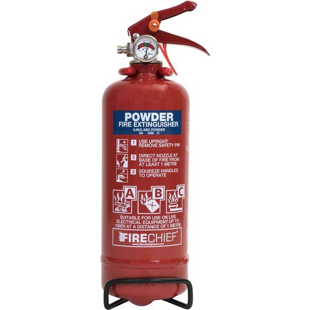 ABC Powder Fire Extinguisher 1kg - 8A 34B C Fire Rating