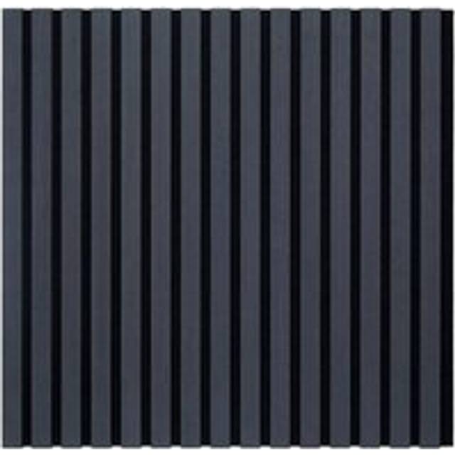 Casa - Acoustic Slat Wall Square Panels 600mm x 600mm - Black