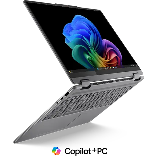 Lenovo Yoga 7i 2-in-1 16 Ultra 7-Windows 11 Home-32GB-1TB Intel® Core Ultra 7 258V-processor LPE-kärnor upp till 3,70 GHz P-kärnor upp till 4,80 GHz, 32 GB MOP, Windows 11 Home 64, 1 TB SSD M.2 2242 PCIe Gen4 TLC
