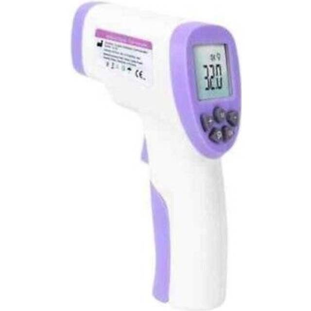 Infrared Thermometer Handheld Non Contact High Accuracy Backlit LCD Screen Industrial Temperature