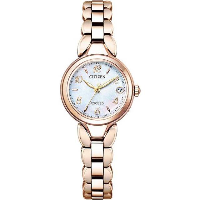 Citizen ES9472-54W ( Watch EXCEED Eco-Drive radio-controlled Titania Happy Flight) Round Watch