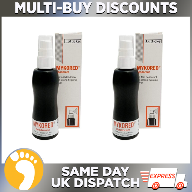 Mykored Nail Tincture Deodorant Spray 70ml - Safe & Painless Fungal Treatment
