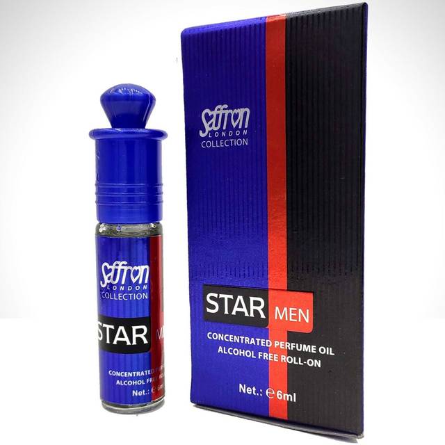 Star men roll on perfume oil by saffron london