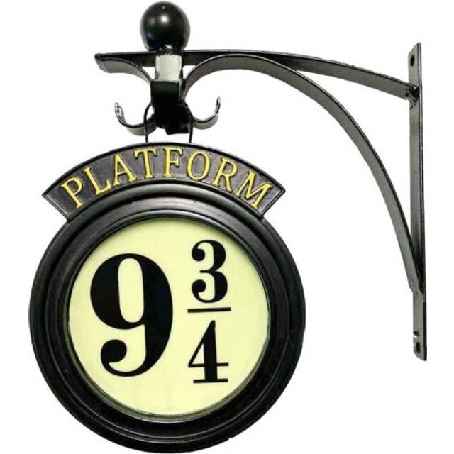 (  Black) Harry Potter 9 3/4 LED Night Light Hanging Wall Lamp Platform Garden