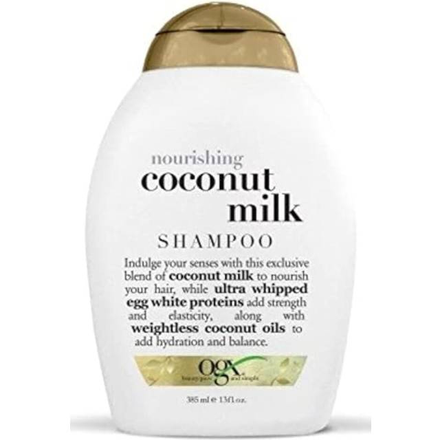 Ogx Nourishing Shampoo  Coconut MIlk  13 oz  2 pk