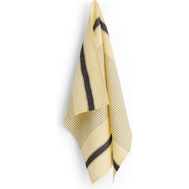 Hay - Linear Kökshandduk 52x80 Cm - Soft Yellow