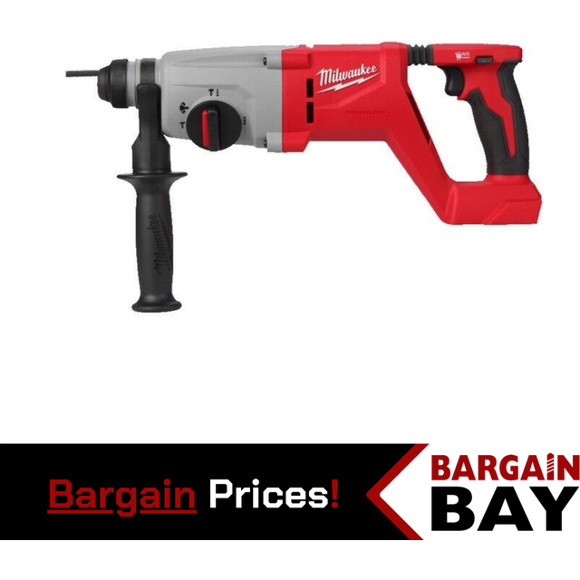 Milwaukee M18BLHACD26-0 18V Brushless 26mm SDS+ D-Handle Hammer (Body Only)