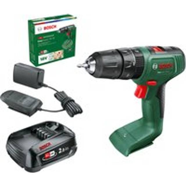 Bosch EASYIMPACT 18V-40 P4A 18v Cordless Combi Drill 1 x 2ah Li-ion Battery Charger No Case