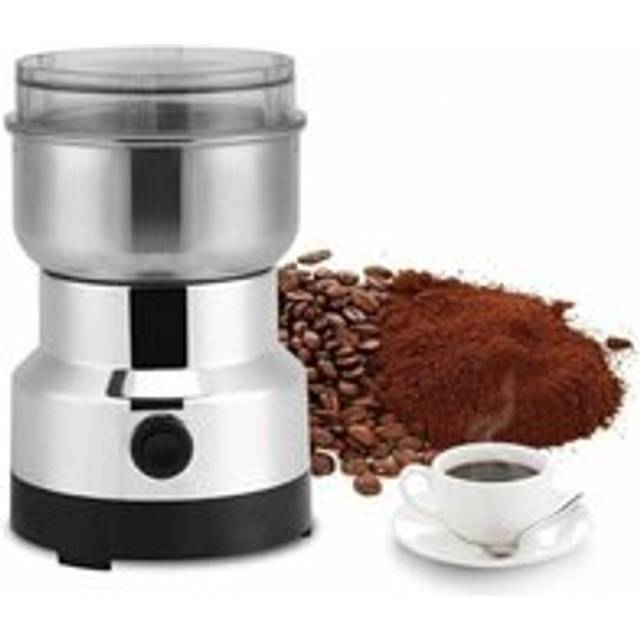 Electric Coffee Grinder Nut and Grain Grinder, Stainless Steel Food Grinder Electric Coffee Grinder and Blender Grinder for Coffee Beans, Flax Seed