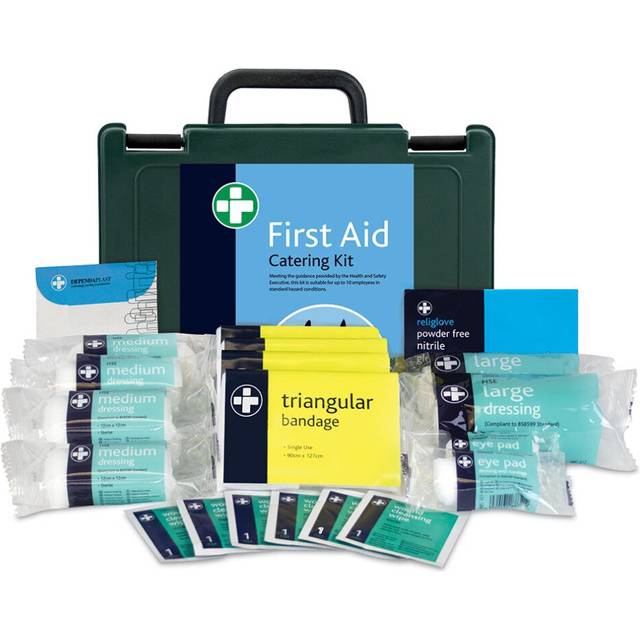 REL106 Essentials HSE 10 Person Catering First Aid Kit, Durham Box