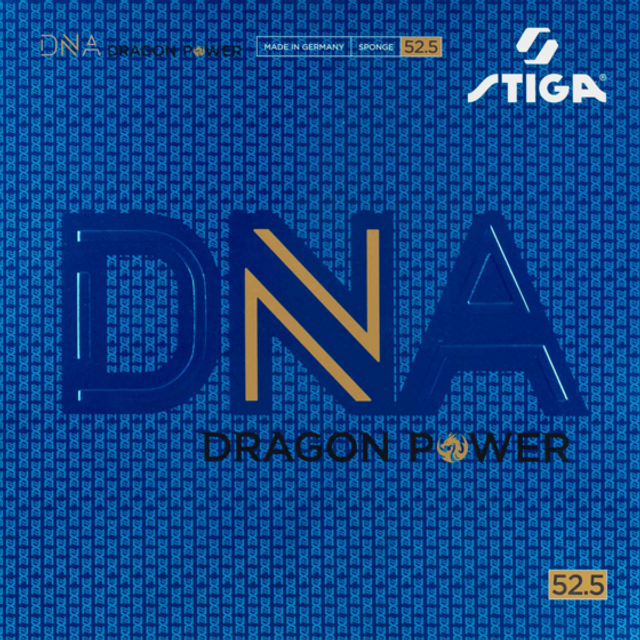 Stiga Dna Dragon Power 52.5 2.15 Mm Bordtennis RED - 2.1 mm