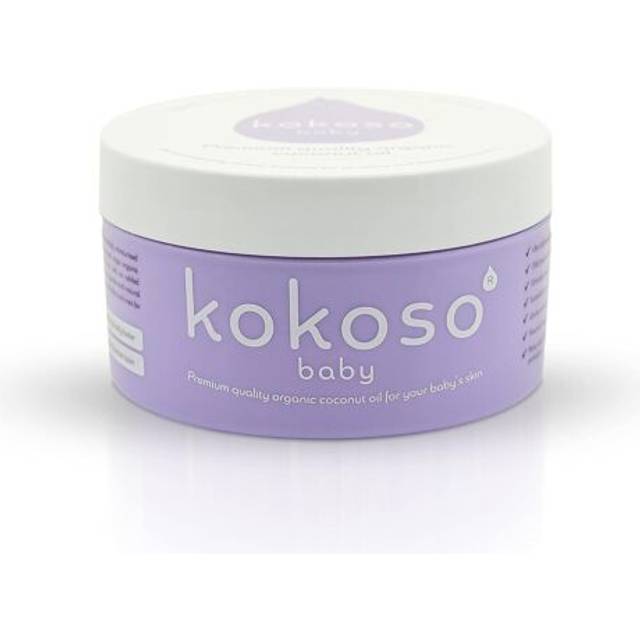 Baby Organic Coconut Oil - Moisturising 100% Natural Baby Oil for Baby Massage, Dry, Sensitive and Normal Baby Skin - 200ml