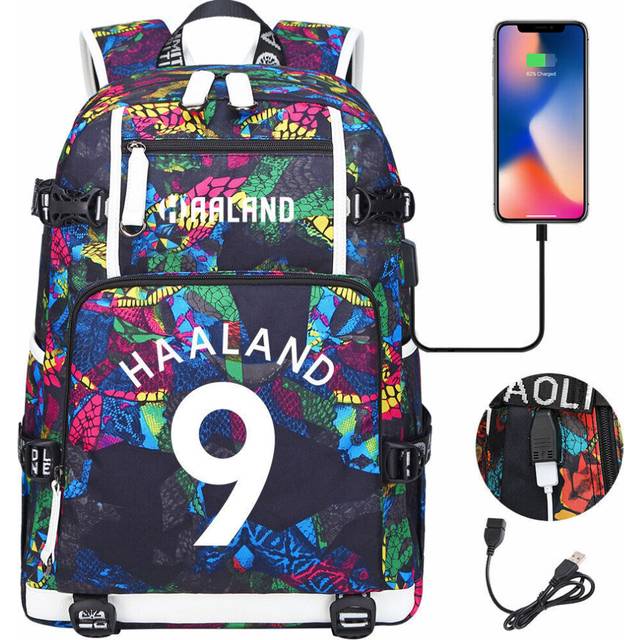 11 basketball star student backpack large capacity men and women backpack-as the picture-48CMX30CMX15CM