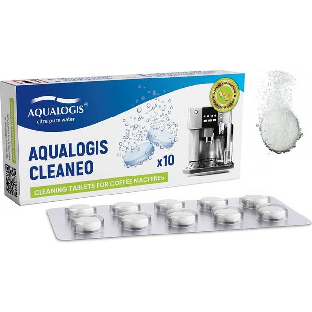 Cleaneo Coffee Machines Cleaning Tablets For Krups XS3000 Siemens TZ80001 Jura 2in1