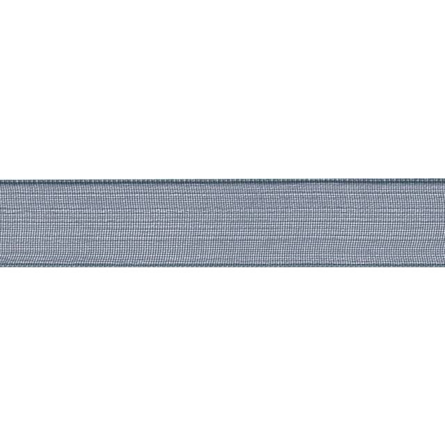Berisfords 10mm Super Sheer Organza Ribbon - 669 Smoked Grey - per metre