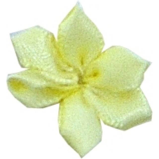 Berisfords Ribbon Petal Flowers 617 Baby Maize