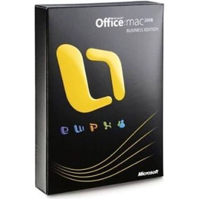 Microsoft office for mac 2008 business edition - full version (gyd-00001)