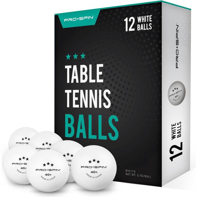 Ping Pong Balls - White 3-Star 40+ Table Tennis Balls | High-Performance ABS Training Balls | Ultimate Durability for Indoor & Outdoor Table Tennis