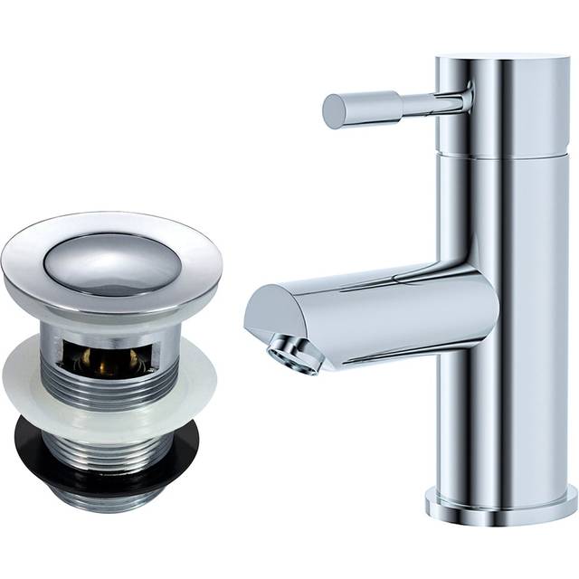 Murphy Cloakroom Mono Basin Mixer Faucet Tap & Waste Chrome